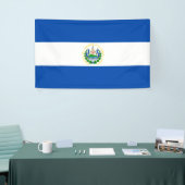 Vlag van El Salvador Spandoek (Beurs)