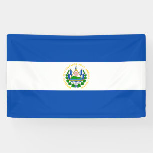 Vlag van El Salvador Spandoek