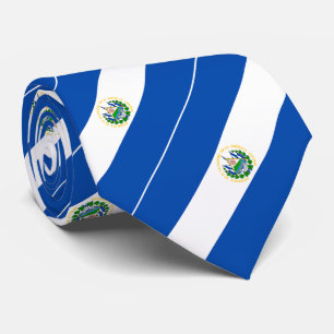 Vlag van El Salvador Stropdas