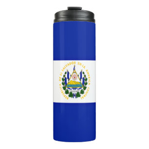 Vlag van El Salvador Thermosbeker