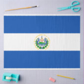 Vlag van El Salvador Tissuepapier (Craft)