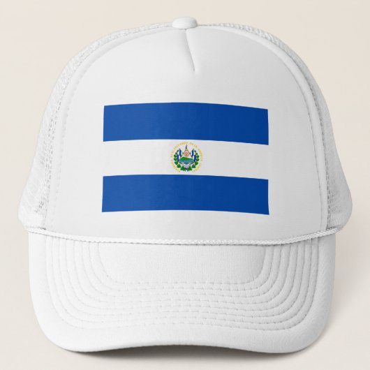 Vlag van El Salvador Trucker Pet (Voorkant)