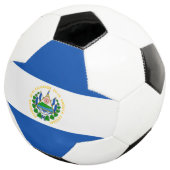 Vlag van El Salvador Voetbal (Drie kwart)
