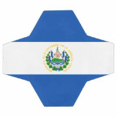 Vlag van El Salvador Voetbal (Enkel)