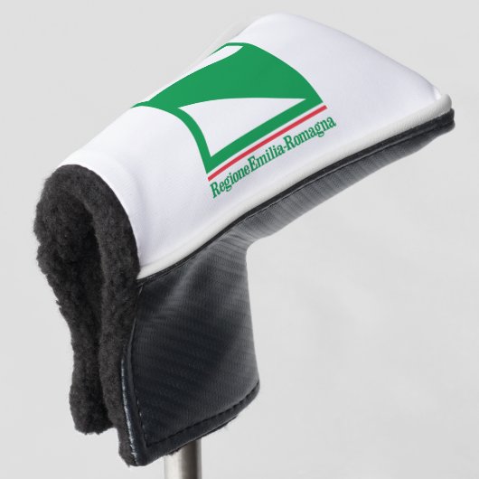 Vlag van Emilia-Romagna (Italië) Golfheadcover (3/4 voorkant)