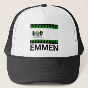 Vlag van Emmen, Nederland Trucker Pet
