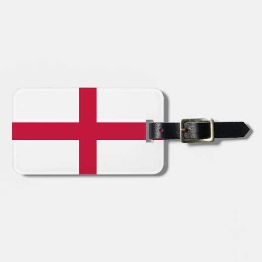 Vlag van Engeland Bagagelabel (Voorkant horizontaal)