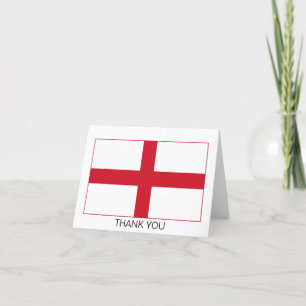 Vlag van Engeland Bedankkaart