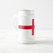 Vlag van Engeland Bierpul (Voorkant links)