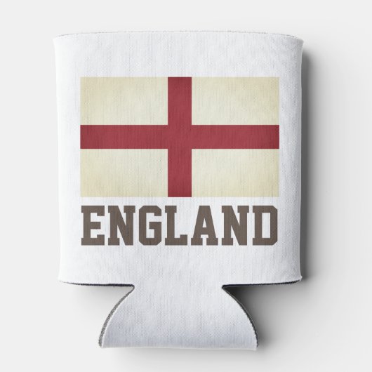 Vlag van Engeland Blikjeskoeler (Achterkant)