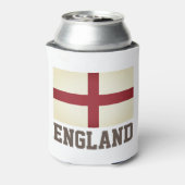 Vlag van Engeland Blikjeskoeler (Blikje Achterkant)