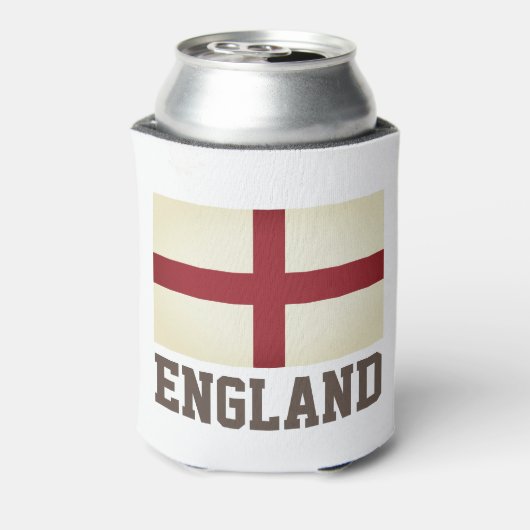 Vlag van Engeland Blikjeskoeler (Blikje Achterkant)