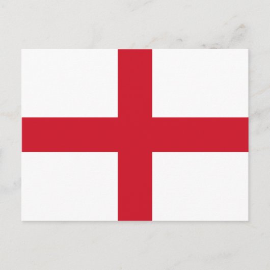 Vlag van Engeland Briefkaart (Voorkant)