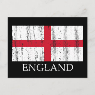 Vlag van Engeland Briefkaart