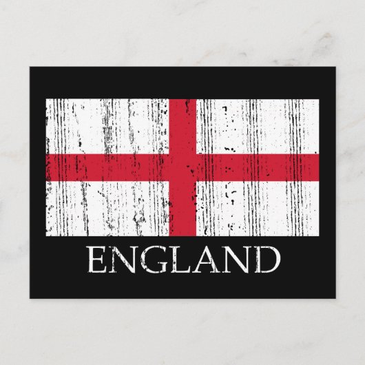 Vlag van Engeland Briefkaart (Voorkant)