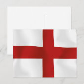 Vlag van Engeland Briefkaart (Voorkant / Achterkant)