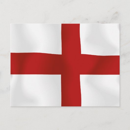 Vlag van Engeland Briefkaart (Voorkant)