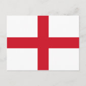 Vlag van Engeland Briefkaart (Voorkant)