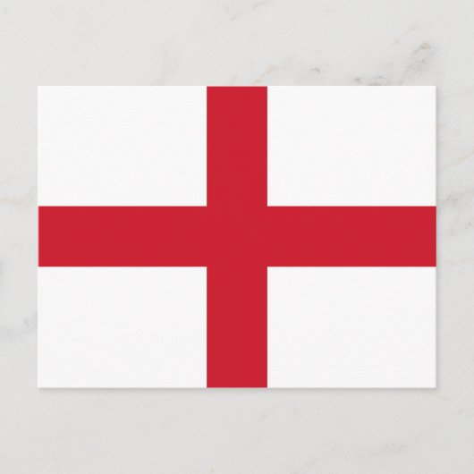 Vlag van Engeland Briefkaart (Voorkant)