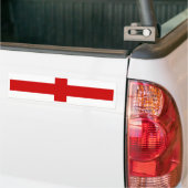 Vlag van Engeland Bumpersticker (Op Truck)