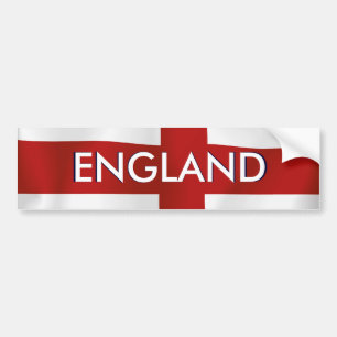 Vlag van Engeland Bumpersticker