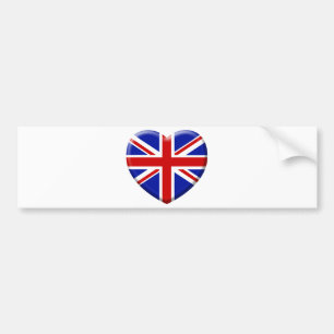 Vlag van Engeland Bumpersticker