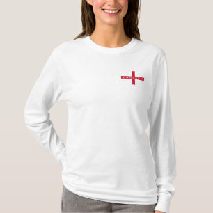 Vlag van Engeland Dames Shirt