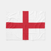 Vlag van Engeland Fleece Deken (Voorkant (Horizontaal))