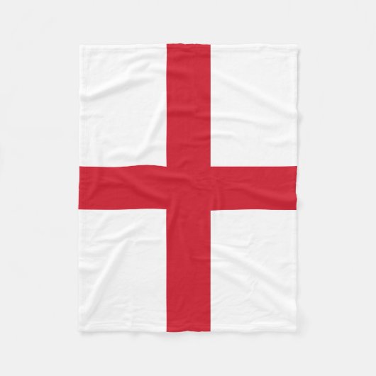 Vlag van Engeland Fleece Deken (Voorkant)