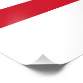 Vlag van Engeland Foto Afdruk (Hoek)