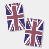 Vlag van Engeland, Groot-Brittannië Badge (Voor- en achterkant)