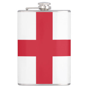 Vlag van Engeland Heupfles