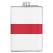 Vlag van Engeland Heupfles (Achterkant)