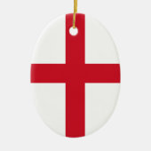 Vlag van Engeland Keramisch Ornament (Voorkant)