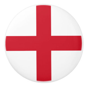 Vlag van Engeland Keramische Knop