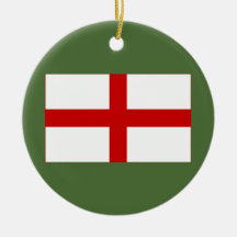 Vlag van Engeland Kerstversiering