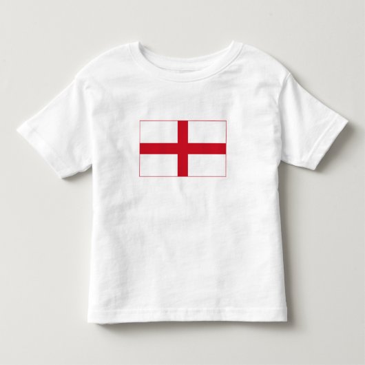 Vlag van Engeland Kinder Shirts (Voorkant)