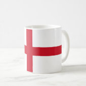 Vlag van Engeland Koffiemok (Voorkant rechts)