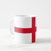 Vlag van Engeland Koffiemok (Voorkant links)