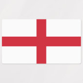 Vlag van Engeland Labels (Design 1)