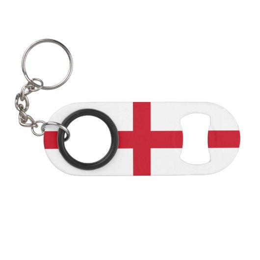 Vlag van Engeland Mini Flessenopener (Voorkant (Horizontaal))
