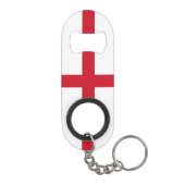 Vlag van Engeland Mini Flessenopener (Achterkant)