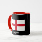 Vlag van Engeland Mok (Voorkant links)