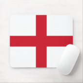 Vlag van Engeland Mousepad Muismat (Met muis)