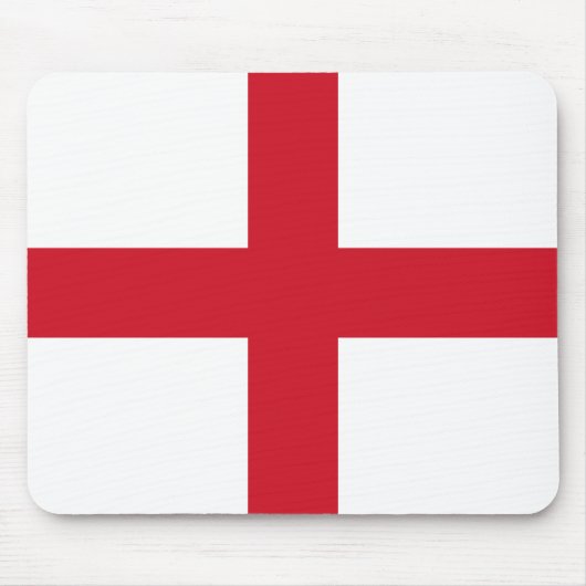 Vlag van Engeland Mousepad Muismat (Voorkant)