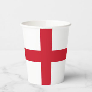 Vlag van Engeland Papieren Bekers