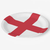 Vlag van Engeland Papieren Bordje (Gekanteld)