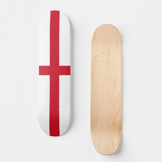 Vlag van Engeland Persoonlijk Skateboard (Voorkant)