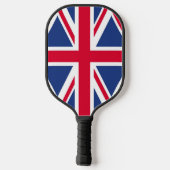 Vlag van Engeland Pickleball Paddle (Achterkant)