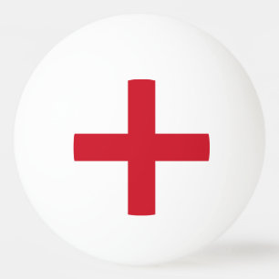 Vlag van Engeland Pingpongbal